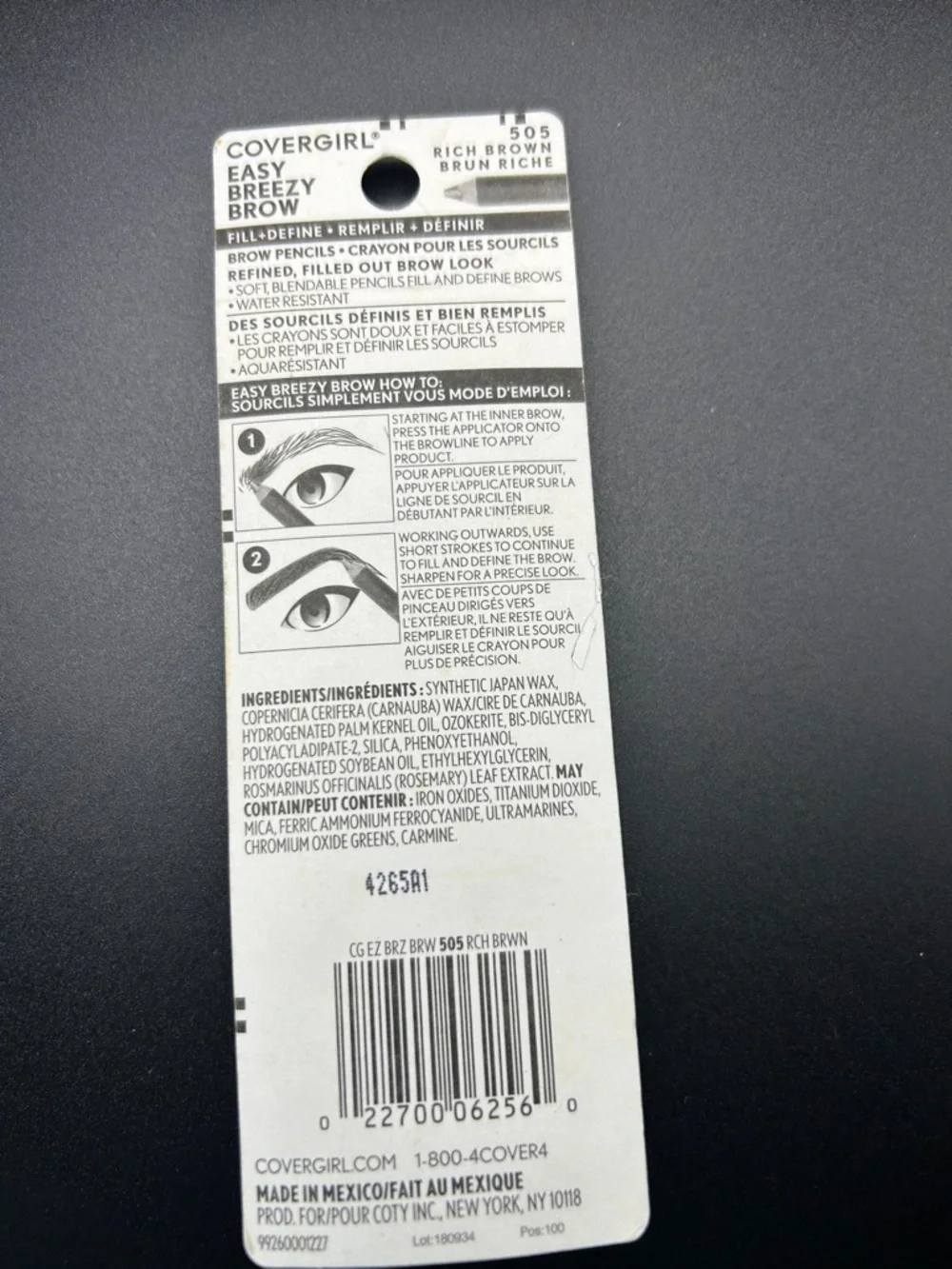 COVERGIRL Brow Pencils Duo - Rich Brown